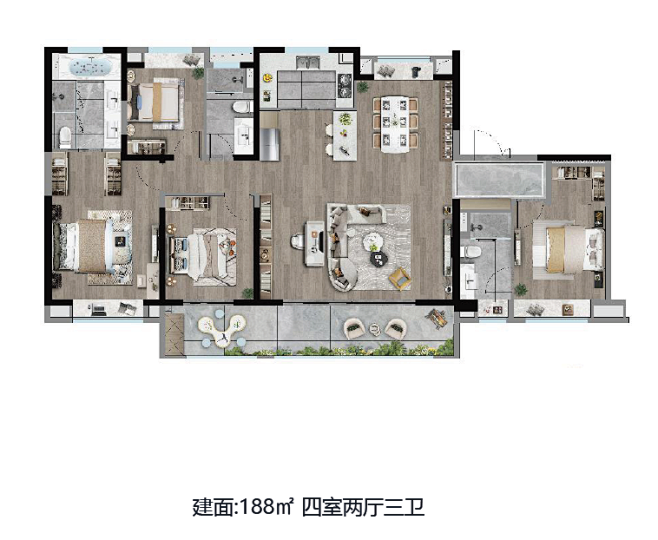 188 高层 豪宅大平层 南京颐和源璟