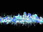 3686 kansas-city-skyline-color-splatter-2 6000×4440PX 高清图下载