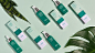 Vernal Beauty : The brief was to create a new packaging for Vernal Beauty. The product formula for this anti-aging skincare line became all-natural and the goal of the redesign was to make the brand look and feel more natural and approachable.The word Ver