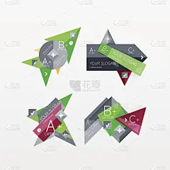 纸张图形信息图形网络布局