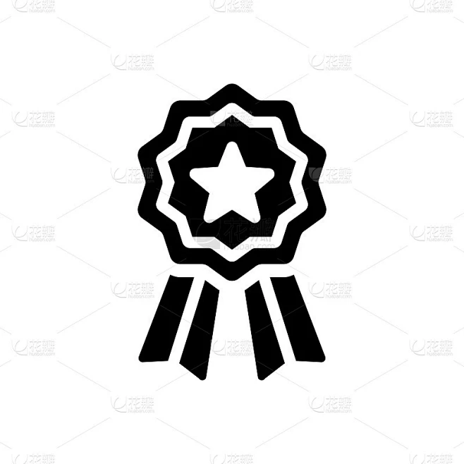 Award Ribbon Icon素材-花瓣网