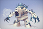 Marshmallow, Francis-Xavier Martins : Fun little project, Marshmallow from Frozen. Concept by Cory Loftis.