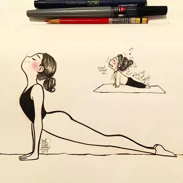 插画-瑜伽6
