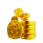 3d_illustration_golden_money_coins_10