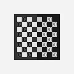黑白格棋盘免抠素材_新图网 https://ixintu.com 格子 棋盘 棋盘格 棋子 黑白格 手绘