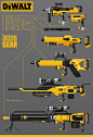 DeWalt Guns, Tom McDowell on ArtStation at https://www.artstation.com/artwork/dewalt-guns: 