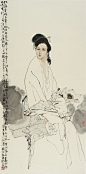 王西京——国画人物 | 
王西京，男，汉族，长安画派代表人物。1946年8月生于中国西安，中共党员，国家级有突出贡献专家，画家、一级美术师。王西京作品以狂草的笔意，画出深具禅意的作品，减笔人物画，创造了大笔泼墨法，成为写意人物画的现代代表性画家，水墨写意人物画，逐渐形成中国人物画的一个主要潮流。