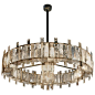 Mathieu Lustrerie, "Saturne" Chandelier | From a unique collection of antique and modern chandeliers and pendants at <a class="text-meta meta-link" rel="nofollow" href="https://www.1stdibs.com/furniture/lighting/chand