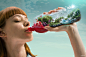 Santal - Il sapore della frutta : LSD developed this amazing CGI artwork together with the creative agency Le Balene, the client being the lage Parmalat / Lactalis group. And their brand Santàl.The artwork is part of a large scale billboard campaign which