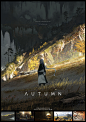 #Original Golden Autumn-Illustration of Asutero id
