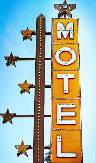 汽车旅馆招牌设计（Motel signa...