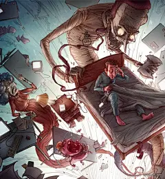 Michal风格潇洒独特的情景角色插画 [38P] (11).jpg