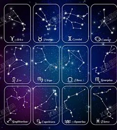 星座卡片 【酷图网】早教中心,星座卡片,星座,卡片,十二星座,发光星座,双鱼座,白羊座,金牛座,双子座,巨蟹座,狮子座,处女座,天秤座,天蝎座,射手座,摩羯座,水瓶座,星座装饰,星座海报