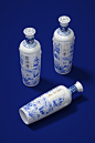 青花瓷风格白酒包装设计-古田路9号-品牌创意/版权保护平台