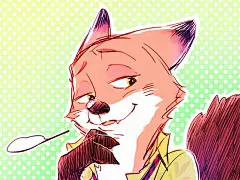 ZOOTOPIA~#JUDY#&amp;#NICK##疯狂动物城##ZOOTOPIA##迪士尼动画##原创手绘# #同人##3D电影##插画##人设##漫画##朱迪##尼克#