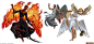 Pathfinder Bestiary, Anna Podedworna : Bunch of illustrations I made for Pathfinder 2nd Edition: Bestiary
