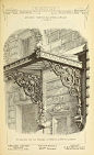 法国建筑的精致入口。《Materials and documents of architecture and sculpture》 1915,G. Broes Van Dort Co. edition, in French。翻墙OMaterials and documents of architecture an...