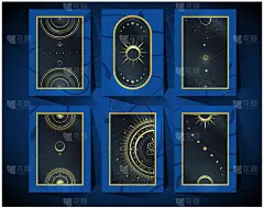 探索宇宙豪华空间的背景模板