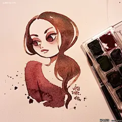 Ira Sluyterma 手绘水彩插画欣赏 造型设计 漫画 游戏造型 水彩 手绘 慕尼黑 卡通 动画造型 人物造型 