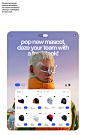 3D app call dashboard Interface ios metaverse nft product video