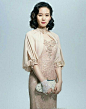 112_刘诗诗的 旗袍 装,不得不说,气质像她妈妈一样,很优雅的