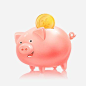 存钱罐pngicon素材金融红包金币卡券安全银行的设计元素及iconwebappicon