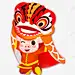 卡通福气猪喜庆舞狮 财神爷 财神猪 金猪贺岁 元素 免抠png 设计图片 免费下载 页面网页 平面电商 创意素材