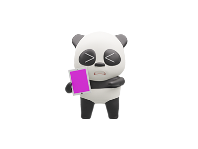 三维熊猫模型 (1)