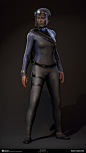 Layla Scuba Diving Outfit, Sabin Lalancette : I did the sculpting, game mesh, baking, texture painting for Layla Scuba Diving Outfit. <br/>All the incredible metal, leather and cloth shaders in the game we're developped by Mathieu Goulet.<br/>