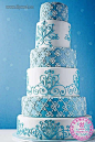 7款蓝色海洋创意婚礼蛋糕 带给你最温情的爱
