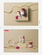 3套质感品牌文具包装文创vi设计贴图ps样机素材场景展示效果合集下载_颜格视觉