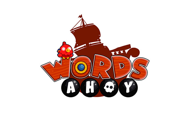 游戏logo WORDS AHOY