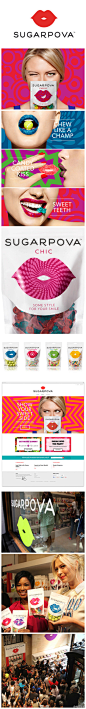 视觉同盟：【吻】Sugarpova 橡皮糖系列设计。很华艳！ （微信号：seeidea 或用微信扫描微博头像二维码，可以微信互动咯！）