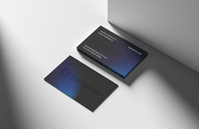 white business cards...