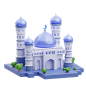 清真寺 3d 图