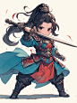 头像设置｜巾帼不让须眉｜中国女侠｜By AI - 小红书