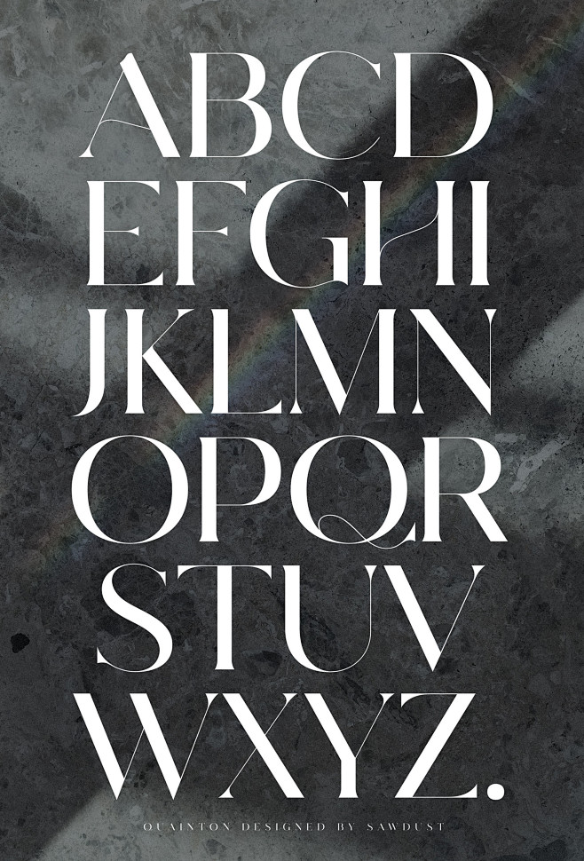 Typeface  Quainton