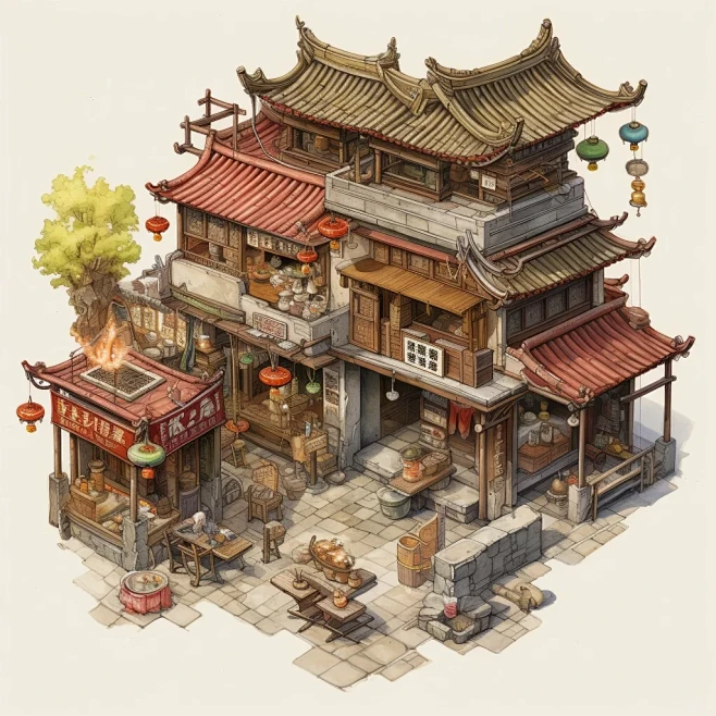 武侠世界的客栈和酒馆 - 小红书-花瓣网