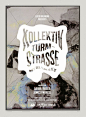 Posters Events by Pyramid Studio, via Behance