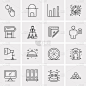 set 16 universal business icons