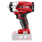 Cordless Impact Driver - Ozito Power X Change : The compact, ergonomic Cordless Impact Driver with tri-beam LED work light to ensure great visibility in low-light work conditions & quick connect chuck.