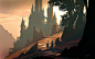 Castle Things, Raphael Lacoste : A new Artwork done with live capture, I will post soon the video !