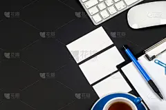 白色,计算机,书桌,办公室,贮藏室,桌子,黑色,贺卡,留白,面无表情