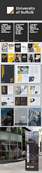 University of Suffolk branding