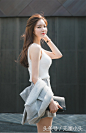 韩国美女模特秀美腿写真