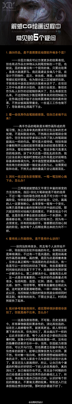 醋的醋采集到作画过程