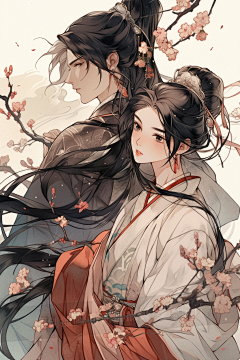 星鲸设计采集到立绘女生封面