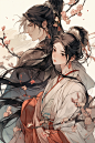 古风情侣 (14)