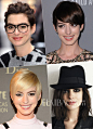 【图】“短发症候群”转型正当时！安妮·海瑟薇 (Anne Hathaway) 甜辣短发带你玩转中性风_明星发型_海报时尚网