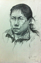 素描人物